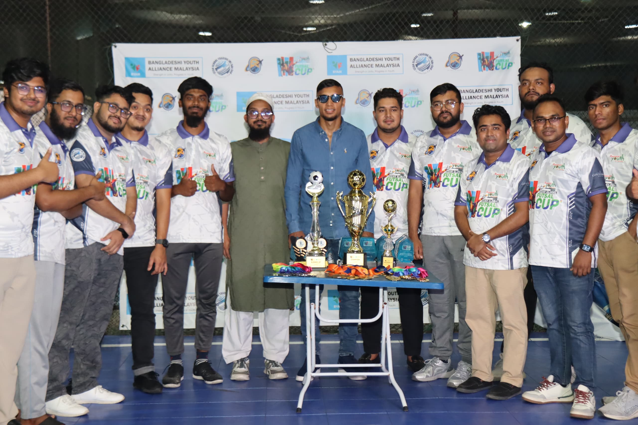 মালয়েশিয়ায় ১০ দলের ফুটসাল টুর্নামেন্টে চ্যাম্পিয়ন আইআইইউএম